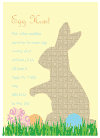 Egg Hunt  Flat Invitation