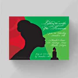 KWANZAA PARTY INVITATIONS