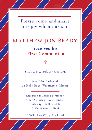 Presidential Communion Invitation